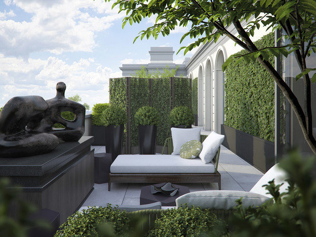 Фото из портфолио Клубный дом на Бронной – фотографии дизайна интерьеров на INMYROOM