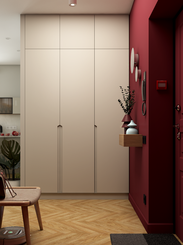 Фотография: Прихожая в стиле Современный, Квартира, Проект недели, Москва, 1 комната, до 40 метров, Ольга Шакирова – фото на INMYROOM