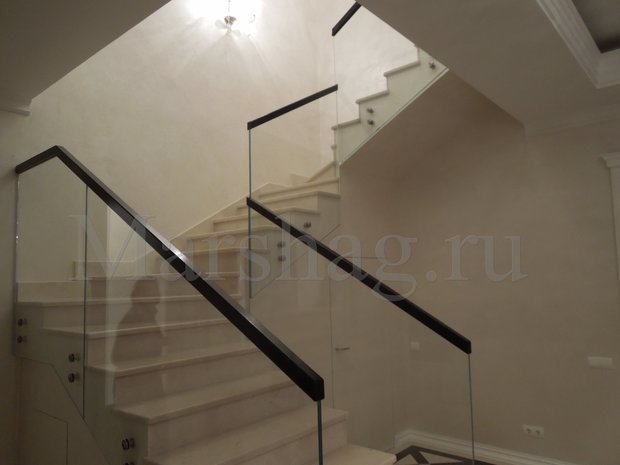 Фото из портфолио Стеклянные перила Маршаг (495)998-73-71 – фотографии дизайна интерьеров на InMyRoom.ru
