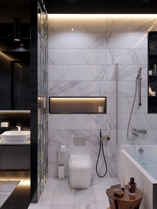 Фото из портфолио Резиденция Монэ – фотографии дизайна интерьеров на INMYROOM