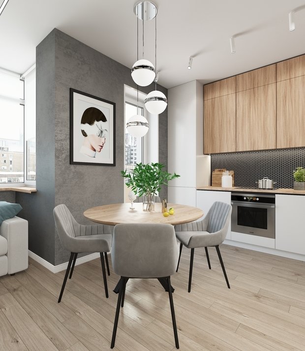 Фото из портфолио ДИЗАЙН КВАРТИРЫ У ЗАГОРОДНОГО ПАРКА – фотографии дизайна интерьеров на INMYROOM