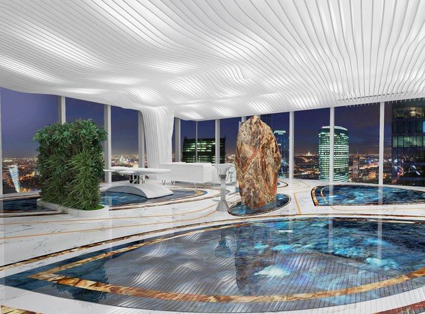 Фото из портфолио Апартаменты в Москва-Сити – фотографии дизайна интерьеров на INMYROOM