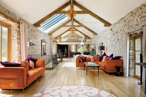 Фотография: Гостиная в стиле Прованс и Кантри, Классический, Современный – фото на INMYROOM