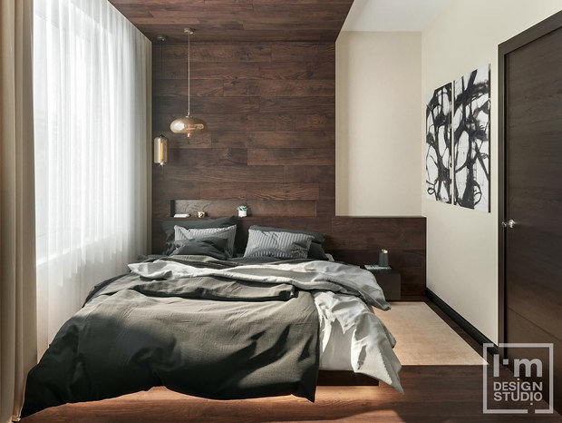 Фото из портфолио APARTMENT WITH A MEN'S CHARACTER – фотографии дизайна интерьеров на INMYROOM