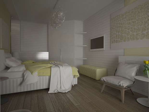 Фото из портфолио Квартира на Романова – фотографии дизайна интерьеров на INMYROOM