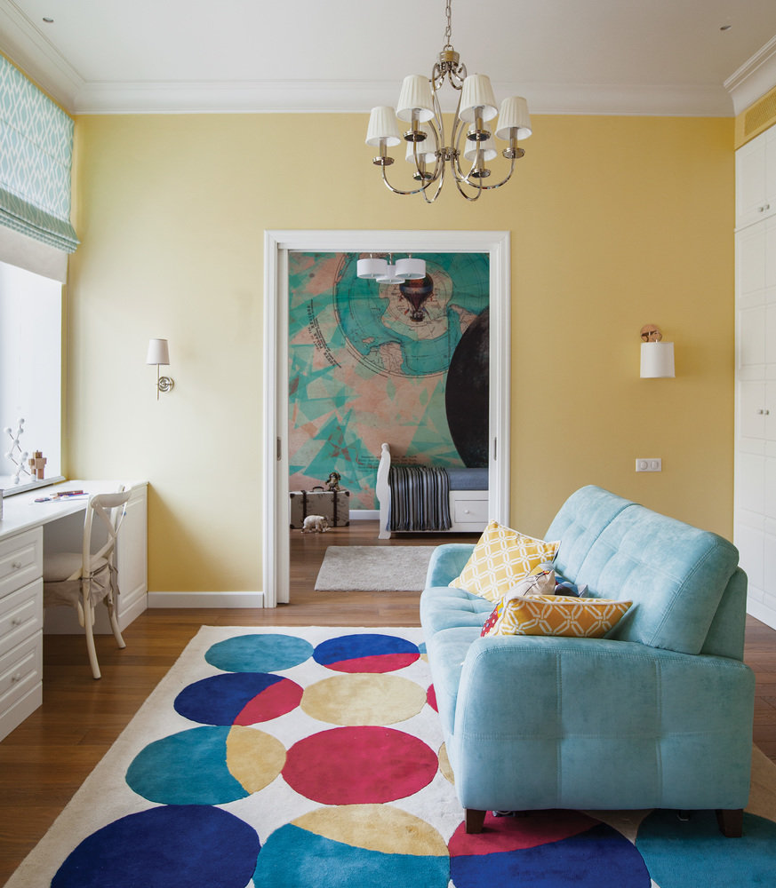 Фотография: Гостиная в стиле Прованс и Кантри, Эклектика, Квартира, Дома и квартиры, Надя Зотова – фото на INMYROOM Фотография: Гостиная в стиле Прованс и Кантри, Эклектика, Квартира, Дома и квартиры, Надя Зотова – фото на INMYROOM