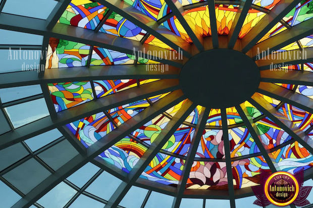 Фото из портфолио Amazing Stained Glass Decoration – фотографии дизайна интерьеров на INMYROOM
