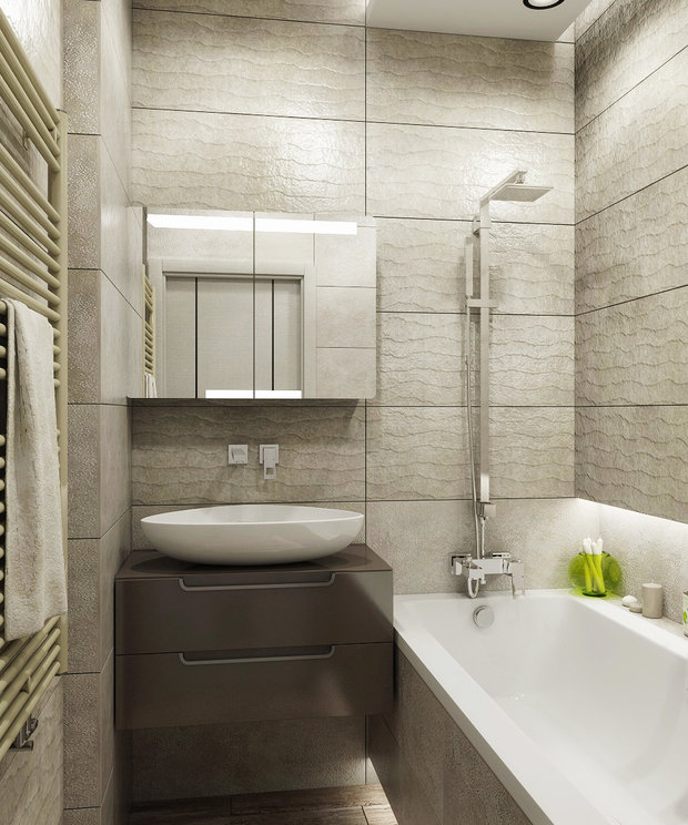 Фото из портфолио Современный интерьер квартиры с элементами лофта – фотографии дизайна интерьеров на INMYROOM