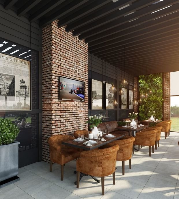 Фото из портфолио Кафе новотель 2 – фотографии дизайна интерьеров на INMYROOM