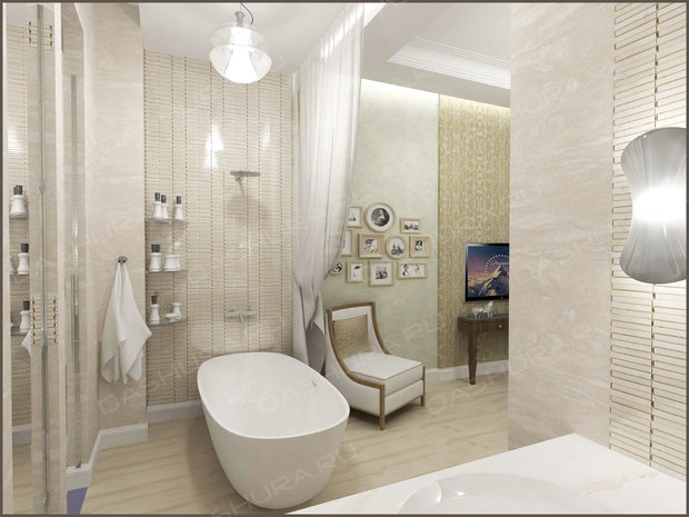 Фото из портфолио Золотой загар в Сочи – фотографии дизайна интерьеров на INMYROOM