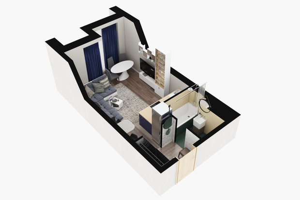 Фото из портфолио 3D-планировки – фотографии дизайна интерьеров на INMYROOM