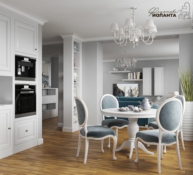 Фото из портфолио Нижневартовск проект гостиной – фотографии дизайна интерьеров на INMYROOM