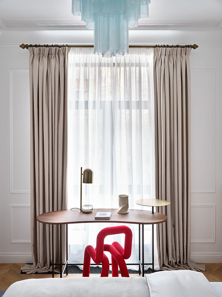 Фотография: Спальня в стиле Классический, Современный, Квартира, Проект недели, Москва, 2 комнаты, 40-60 метров, Elements – фото на INMYROOM