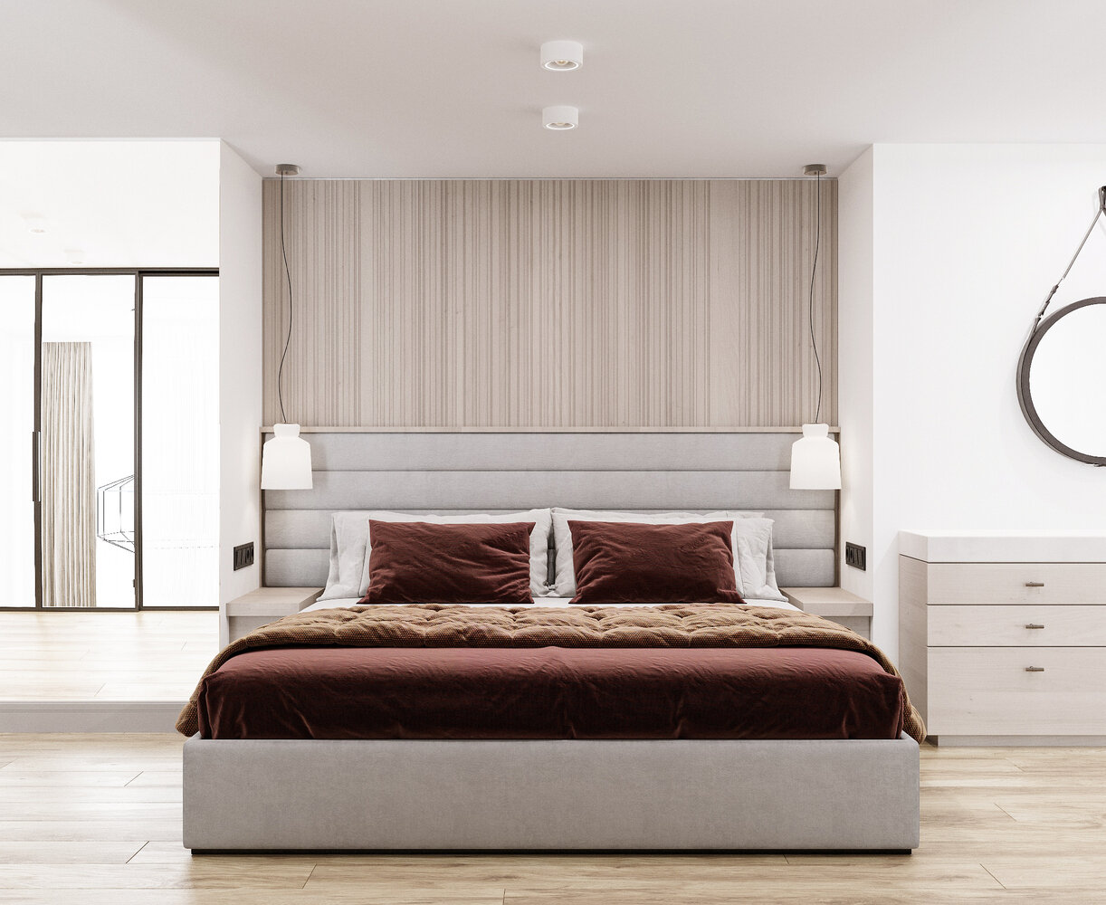 Для дивана и кровати выбрана обивка велюр, без пальчикового эффекта. Для дивана и кровати выбрана обивка велюр, без пальчикового эффекта.