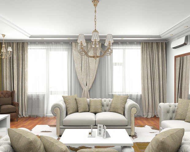 Фото из портфолио Квартира 170 кв.м. – фотографии дизайна интерьеров на INMYROOM