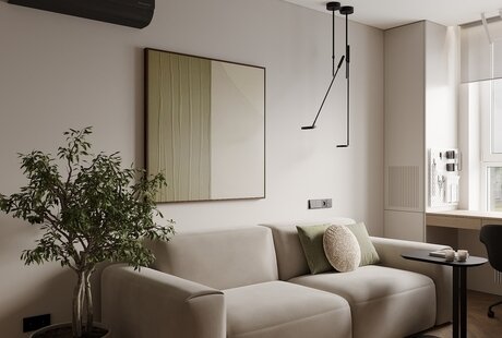 ЖК Vangarden (Кухня/Гостиная)