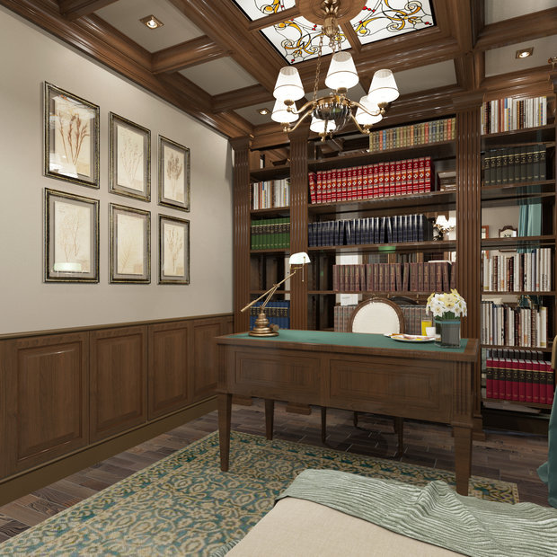 Фото из портфолио Рабочий кабинет – фотографии дизайна интерьеров на INMYROOM