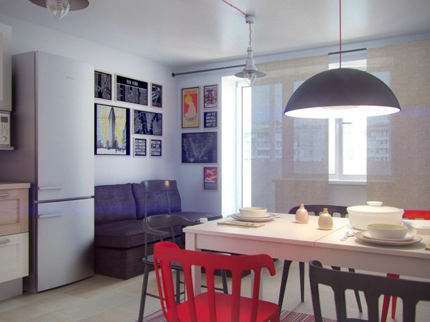 Фото из портфолио Кухня с небольшим бюджетом в г. Екатеринбург – фотографии дизайна интерьеров на INMYROOM