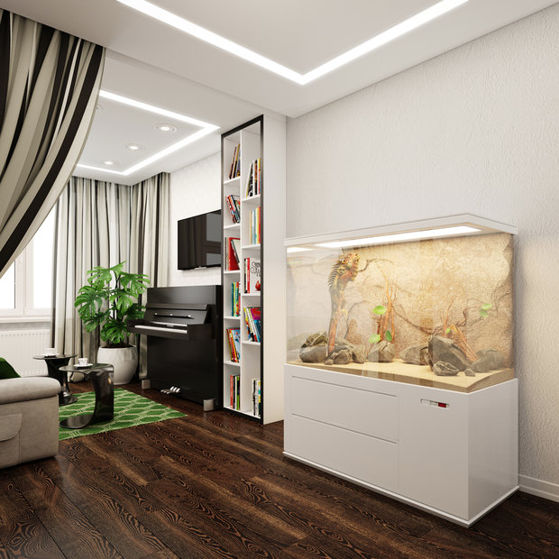 Фото из портфолио 2х этажная квартира – фотографии дизайна интерьеров на INMYROOM