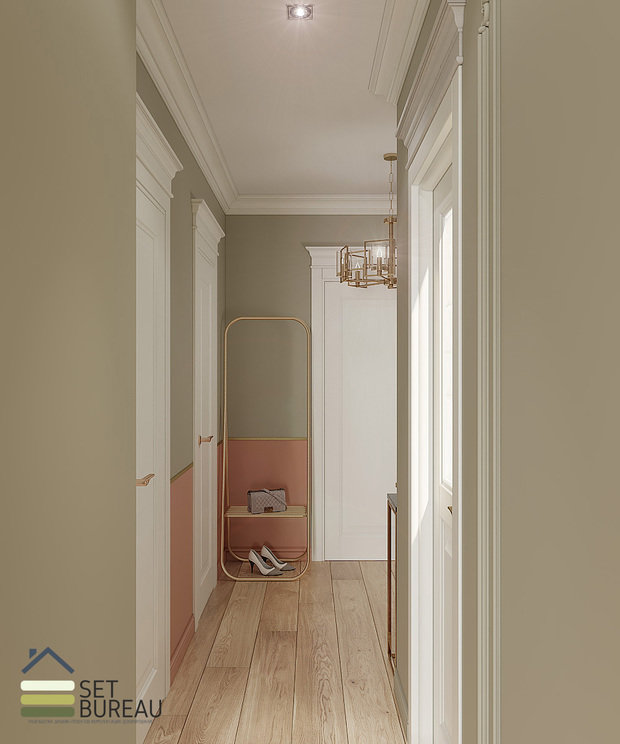 Фото из портфолио Апартаменты в Art Studio – фотографии дизайна интерьеров на INMYROOM