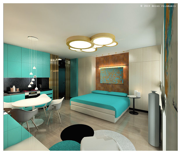 Фото из портфолио Studio on Salnas street 21 (Riga) – фотографии дизайна интерьеров на INMYROOM