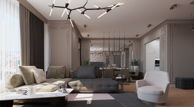 Фото из портфолио Квартира в ЖК Статус House г.Новосибирск – фотографии дизайна интерьеров на INMYROOM