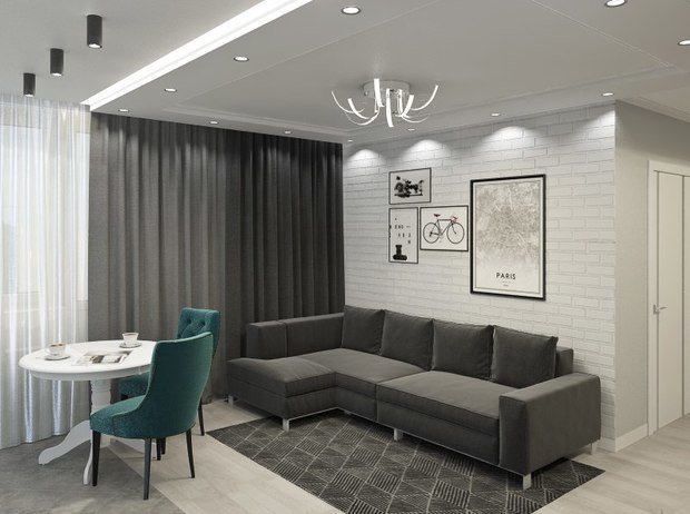 Фото из портфолио Кухня-Гостиная – фотографии дизайна интерьеров на INMYROOM
