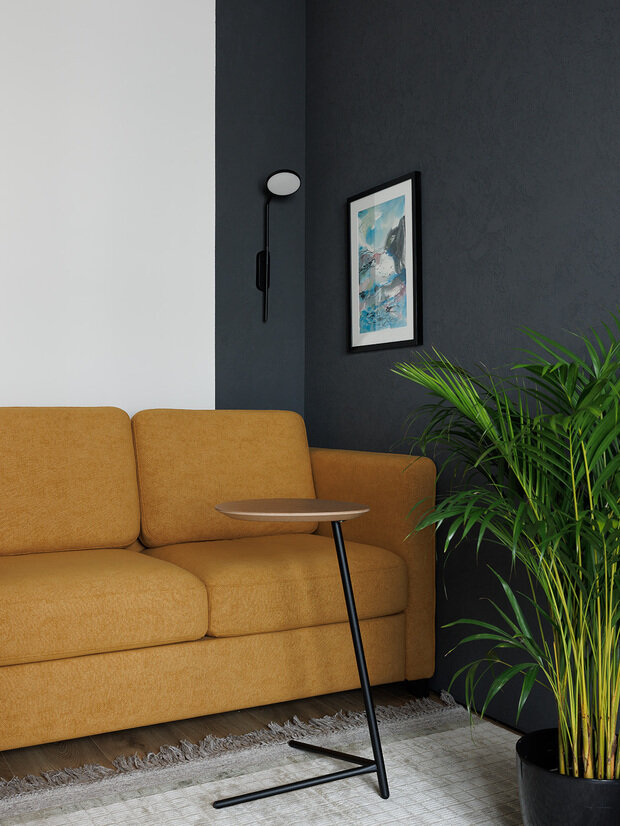 Фотография: Гостиная в стиле Современный, Минимализм, Квартира, Проект недели, Санкт-Петербург, 4 и больше, 60-90 метров, Анна Людаева – фото на INMYROOM