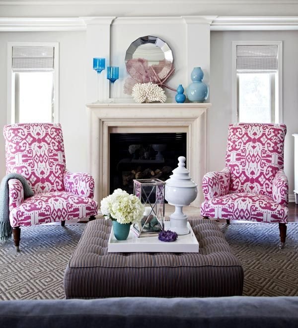 Фотография: Гостиная в стиле Прованс и Кантри, Декор интерьера, Дом, Декор, Декор дома, Цвет в интерьере – фото на INMYROOM