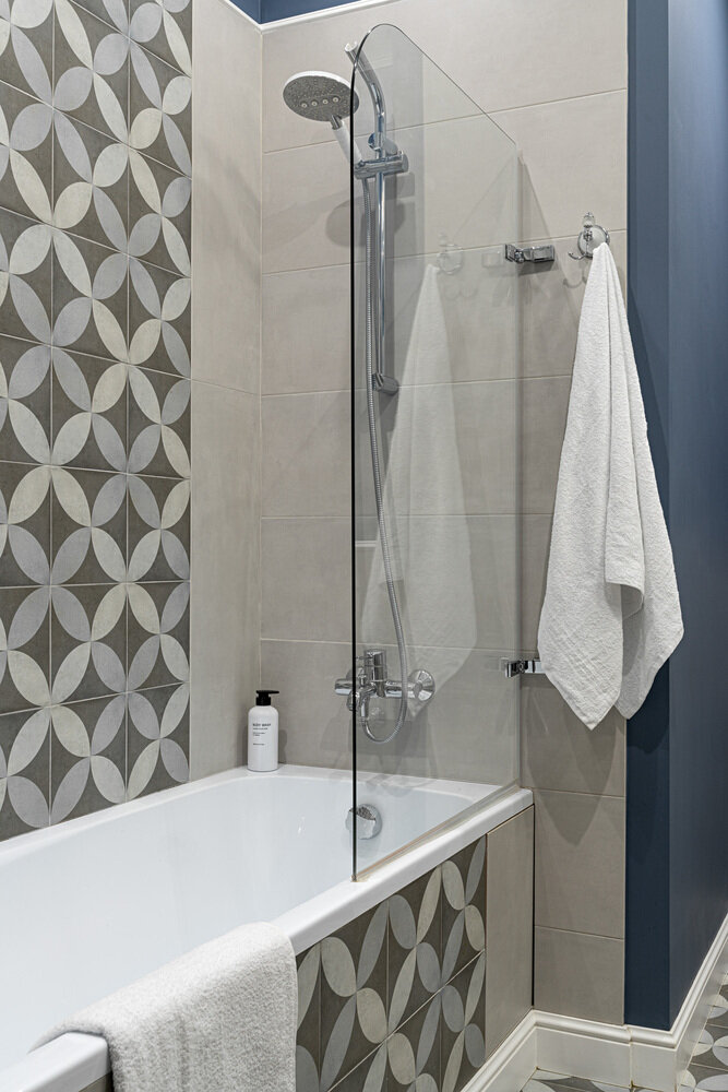 Фотография: Ванная в стиле Современный, Проект недели, Дом и дача, Казань, Кирпичный дом, 4 и больше, Более 90 метров, Альбина Мухаметшина, Albina Muna – фото на INMYROOM