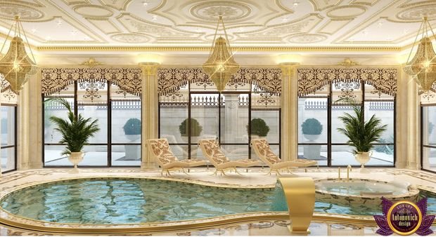 Фото из портфолио Luxurious pool design from Katrina Antonovich – фотографии дизайна интерьеров на INMYROOM
