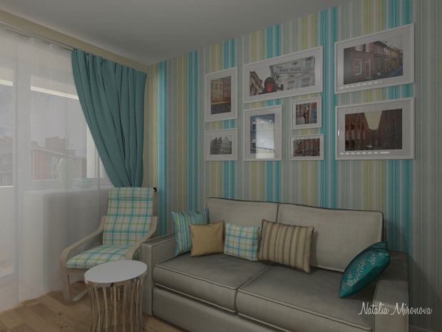 Фото из портфолио Дизайн однушек. – фотографии дизайна интерьеров на INMYROOM