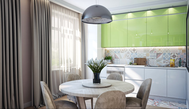 Фото из портфолио Дизайн гостиной Опалиха О2 – фотографии дизайна интерьеров на INMYROOM