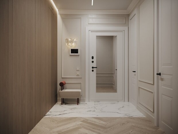 Фото из портфолио Квартира в светлых тонах – фотографии дизайна интерьеров на INMYROOM