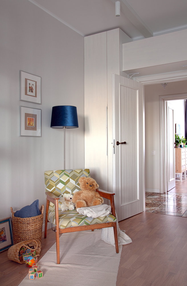 Фотография: Детская в стиле Скандинавский, Современный, Квартира, Проект недели, Санкт-Петербург, Панельный дом, 2 комнаты, 60-90 метров, Светлана Мельникова, Иван Мельников – фото на INMYROOM Фотография: Детская в стиле Скандинавский, Современный, Квартира, Проект недели, Санкт-Петербург, Панельный дом, 2 комнаты, 60-90 метров, Светлана Мельникова, Иван Мельников – фото на INMYROOM