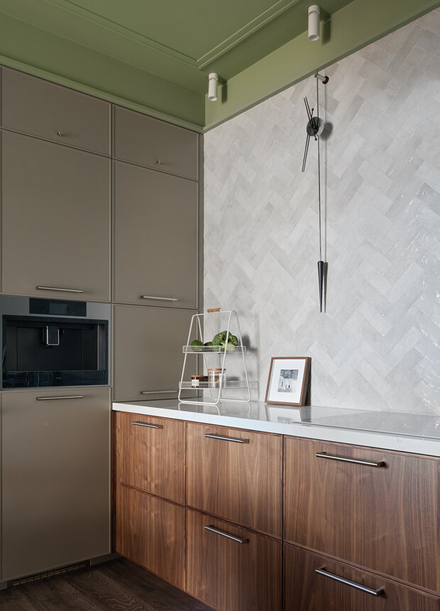 Фотография: Кухня и столовая в стиле Современный, Эклектика, Квартира, Проект недели, Санкт-Петербург, Макс Жуков, Виктор Штефан, ToTaste Studio, 3 комнаты, Более 90 метров – фото на INMYROOM