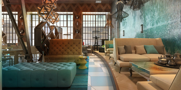 Фото из портфолио Ресторан Funk Loft – фотографии дизайна интерьеров на INMYROOM