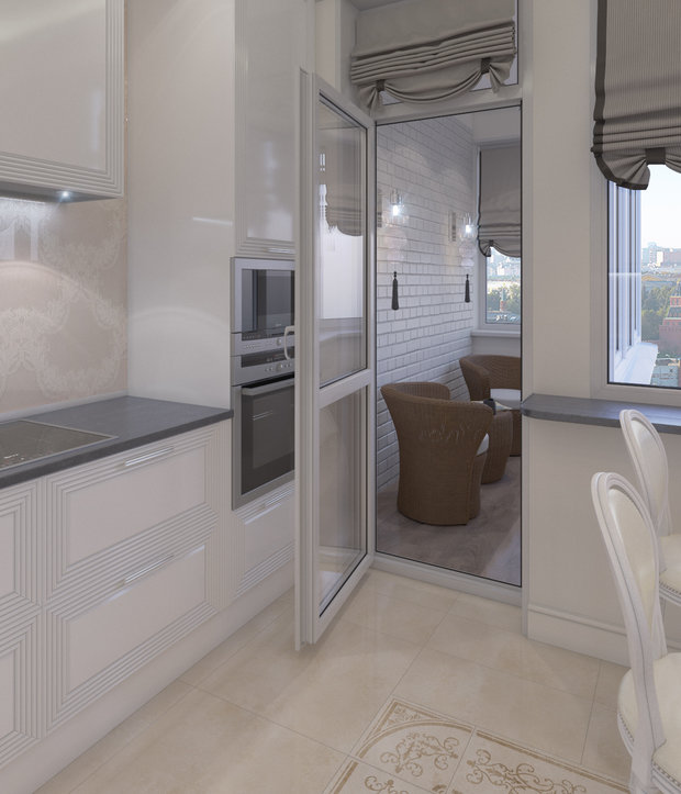 Фото из портфолио Квартира в стиле классика – фотографии дизайна интерьеров на INMYROOM