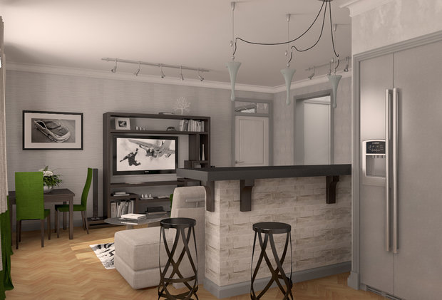 Фото из портфолио Квартира на Космонавтов, Санкт-Петербург – фотографии дизайна интерьеров на INMYROOM