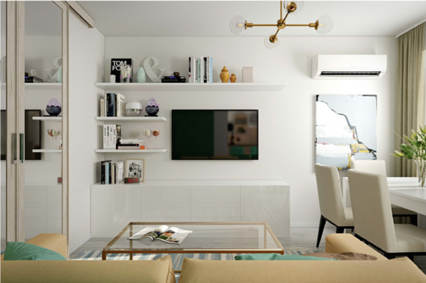 Фото из портфолио Стильная студия в новостройке. 25м² – фотографии дизайна интерьеров на INMYROOM