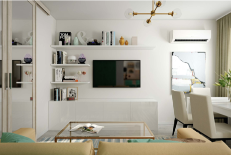Стильная студия в новостройке. 25м²