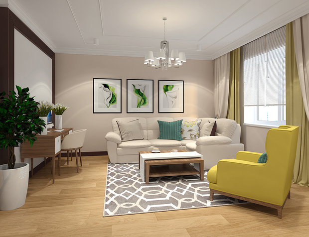 Фото из портфолио ЖК Крылов – фотографии дизайна интерьеров на INMYROOM