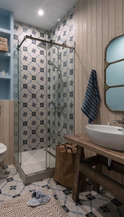 Фотография: Ванная в стиле Прованс и Кантри, унитаз, Geberit, инсталляция унитаза, Спецпроект, монтажные системы – фото на INMYROOM