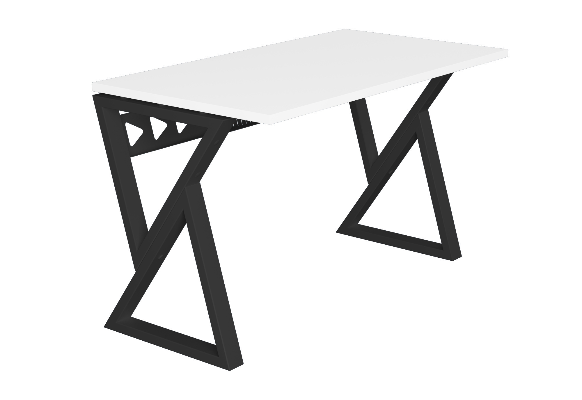 Письменный стол-трансформер Роста S черно-белого цвета