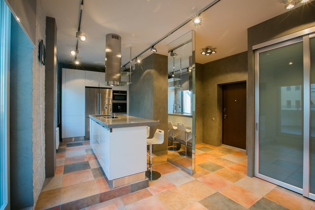 Фото из портфолио Лофт: петербургская версия  – фотографии дизайна интерьеров на INMYROOM