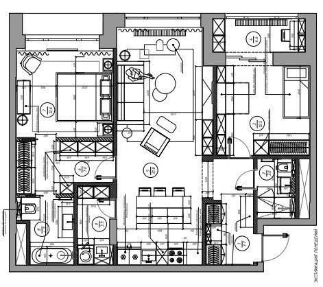 План с расстановкой мебели