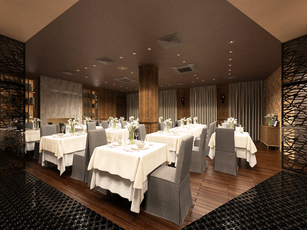 Фото из портфолио Дизайн ресторана – фотографии дизайна интерьеров на INMYROOM