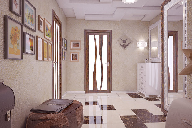 Фото из портфолио Удобная прихожая: 3 яркие идеи – фотографии дизайна интерьеров на INMYROOM