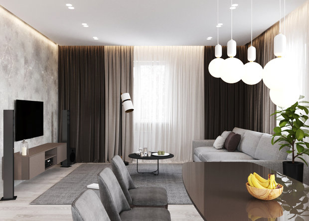 Фото из портфолио Коттедж в Сокурах – фотографии дизайна интерьеров на INMYROOM