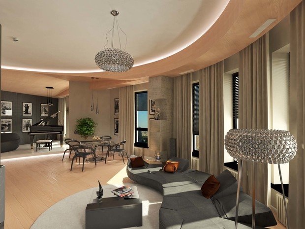 Фото из портфолио квартира музыканта – фотографии дизайна интерьеров на INMYROOM